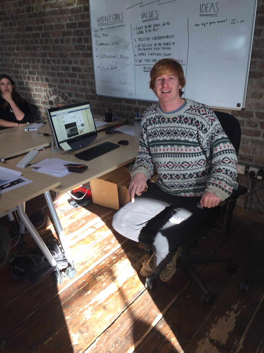 genemurphy's tweet photo. I feel obliged to ask why ginger folk are being placed in direct sunlight at their workspace. Stay strong @luvguruapp #OfficeSPF1000 https://t.co/iS8f0Syf6K