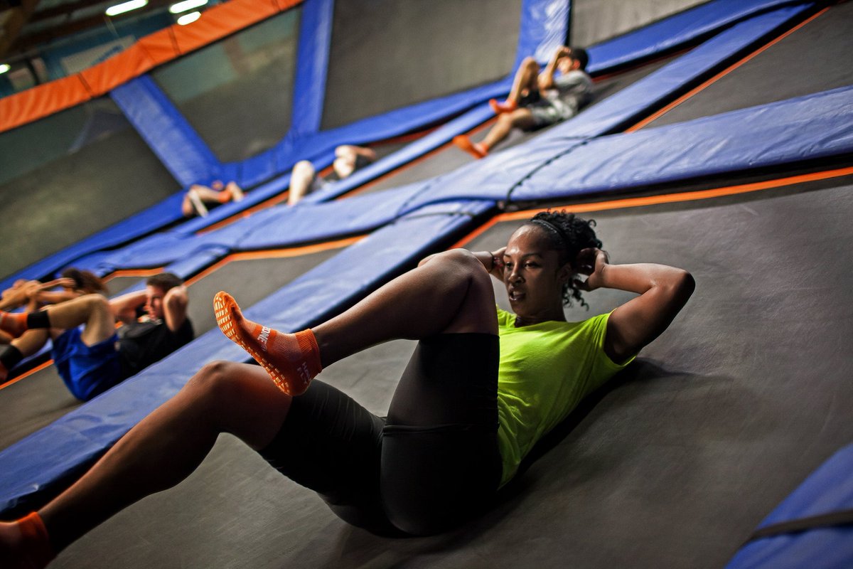 SkyZoneWhitby's tweet photo. Feel the burn with us at #SkyZoneWhitby for #WorkoutWednesday! Remember, our #SkyRobics classes run from 6pm-7pm & 7pm-8pm TONIGHT! #Whitby https://t.co/Arbg1DA1eS