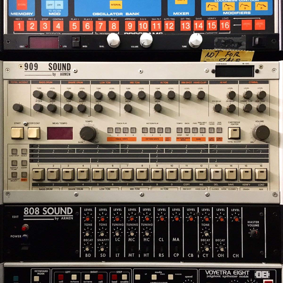 ARMENSNYC's tweet photo. Custom rack mount 808 and 909 by Armen
#808 #909 #rackmount #drums #vintagegear #armens https://t.co/jbApowHo5L
