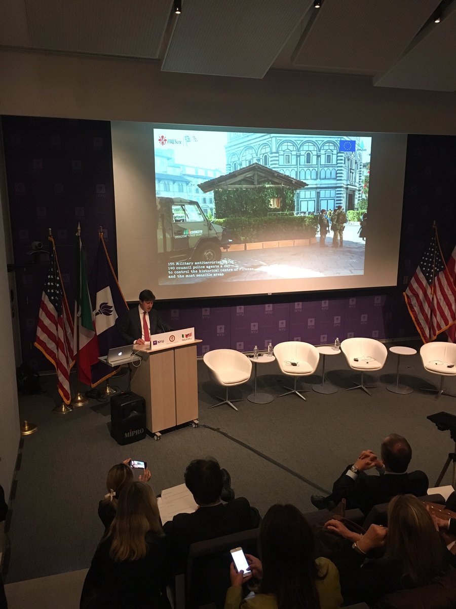 NYUWashingtonDC's tweet photo. @NYUWashingtonDC welcomes @Friend_Florence and @DarioNardella for symposium on protecting cultural heritage. https://t.co/OcDq81XRwy