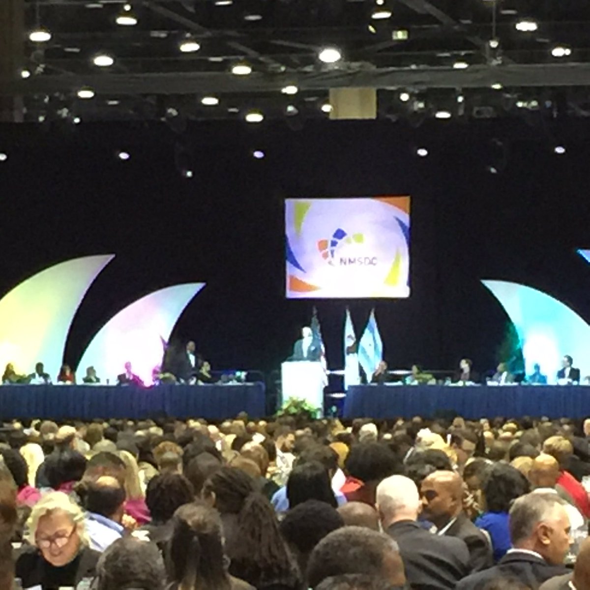 Adapt_One's tweet photo. Monday luncheon at #nmsdcconference#nmsdc https://t.co/4vntbToFHX