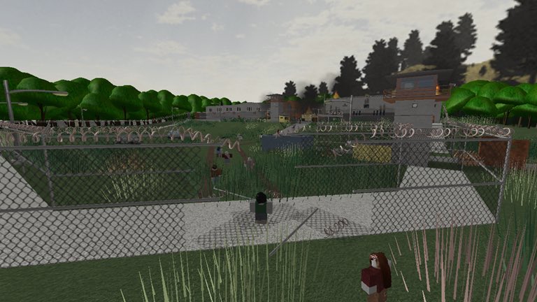 Created With Roblox At Createdbyroblox Twitter - the walking dead roleplay winter roblox