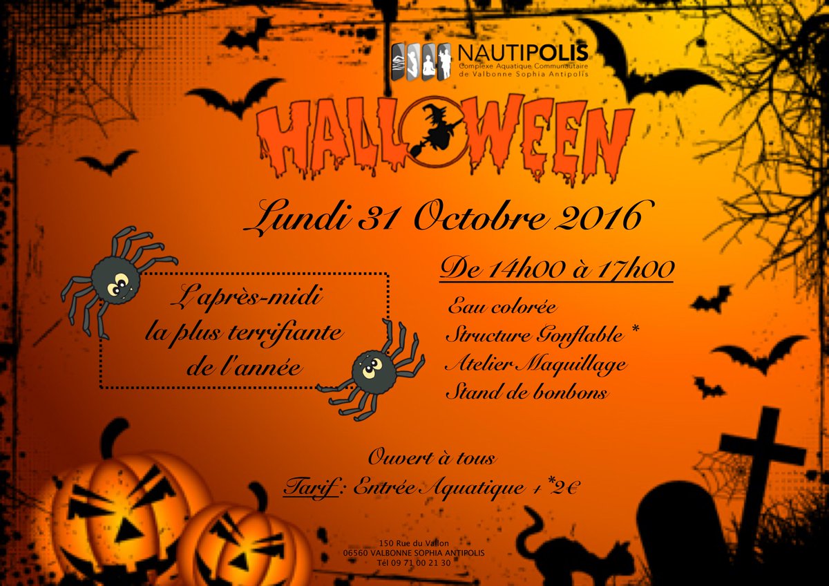 Halloween c'est ce lundi 31 Octobre,tous les monstres, sorcières et fantômes sont les bienvenus!! #halloween2016 #bonbon #citrouilles