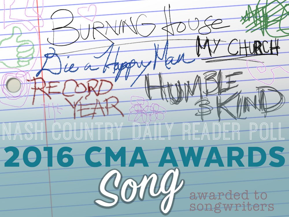 NEW POLL! Vote Now: Who Should Win the CMA SONG of the Year Award

nashcountrydaily.com/2016/10/26/vot…
