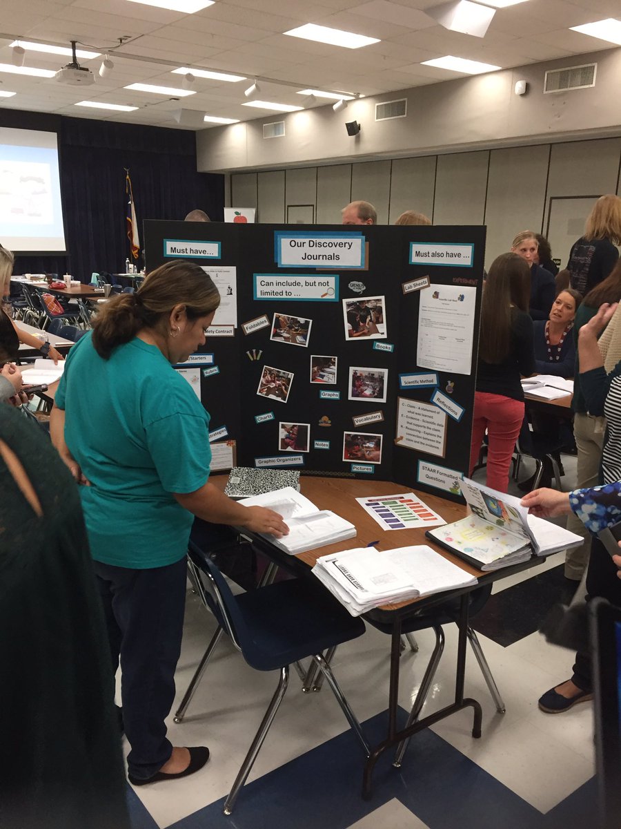 NISDElemScience's tweet photo. #NISDScienceStrong Facilitator Idea Swap - Inquiry Notebooks https://t.co/jpcYhtqMi4