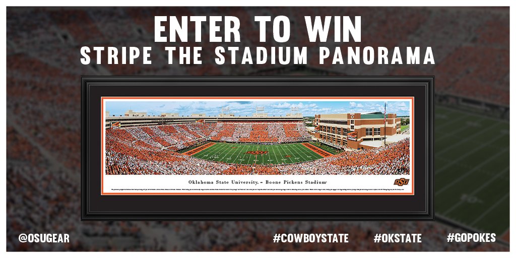 OSUGear's tweet photo. RT for a chance to win this #okstate panorama from @panoramascom. #GoPokes #StripeBPS https://t.co/WxrCB4M9mu https://t.co/0oijkd2K2g