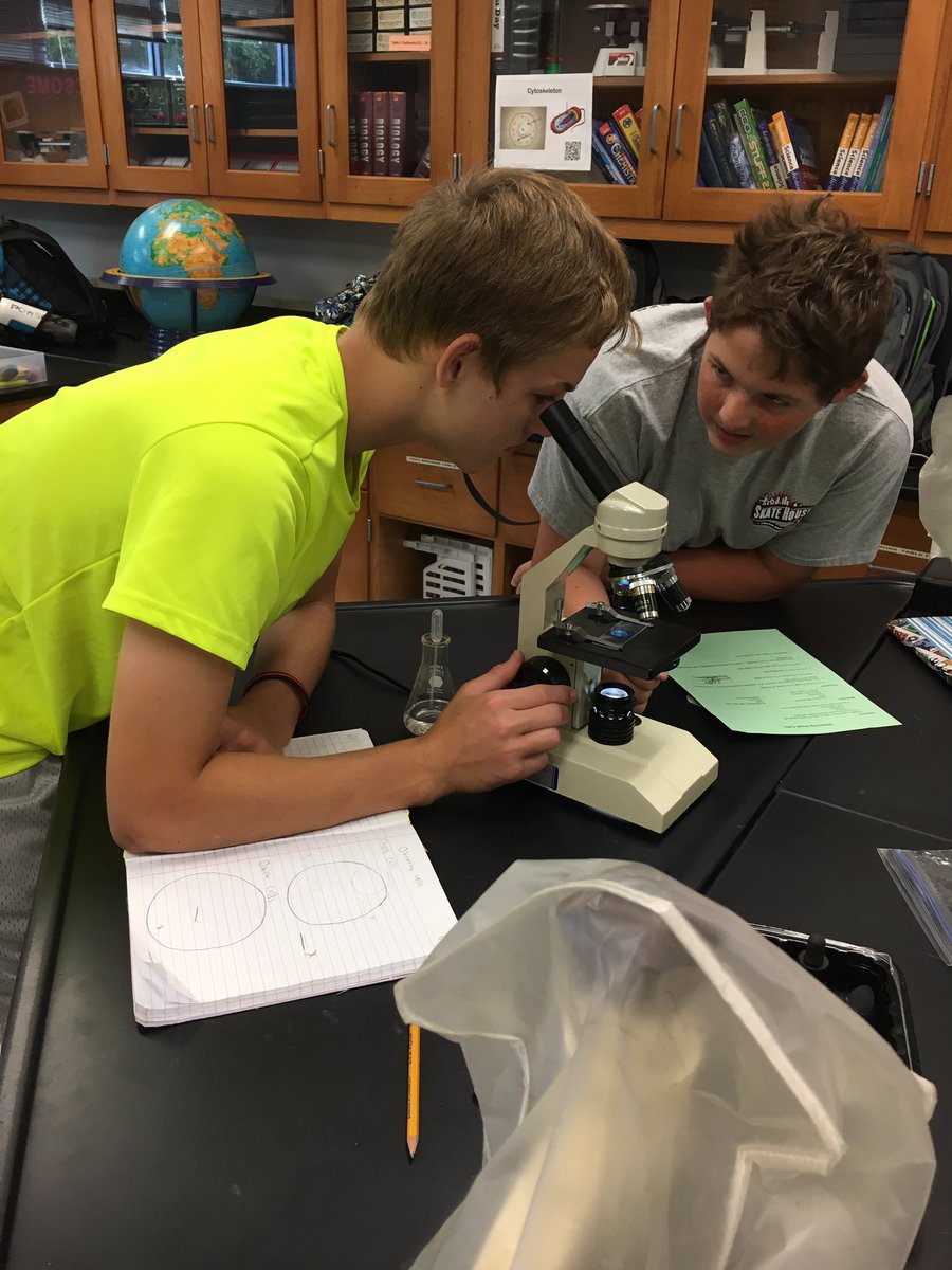 JohnsonScience's tweet image. Searching for cheek and onion cells #hmsscience