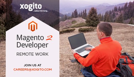 Magento Devs, it's high time you gain experience with Magento 2 version. Join us: xogito.com/careers #RemoteWork #Xogitian