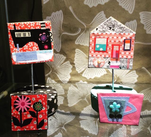 artshubWB's tweet photo. We have a brand new range of collage brooches by @EmilyPickle Sewing machines, teacups, birdhouses, cameras. Prices start at just £4!!! https://t.co/vklSLcvjV5