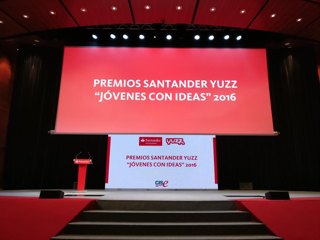 id_float's tweet photo. Premios 'jóvenes con ideas' del banco #santander en #madrid. #emprendimiento https://t.co/zA8lbhLnR3