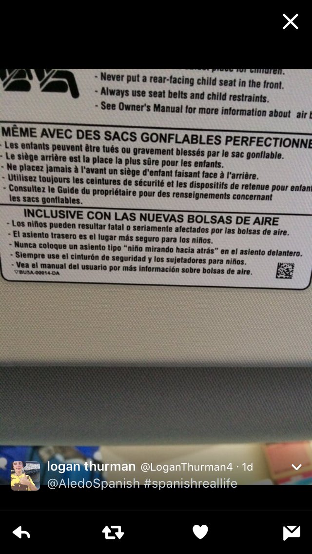 LoganThurman4's tweet photo. @AledoSpanish #spanishinreallife https://t.co/bEJDQgrJYP