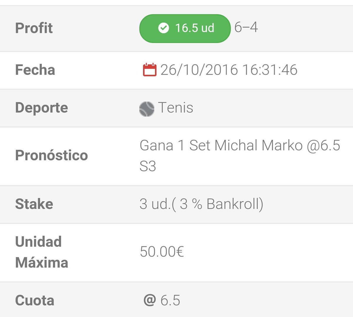 MarioBets1989's tweet photo. Hoy en el premium cogemos esta @6.5 S3 y por el canal Free sumamos +100 €

Y en el #Premium de Octubre +248u 💵

➡ PLAZAS ABIERTAS ÚNETE https://t.co/jcDk52FQo3