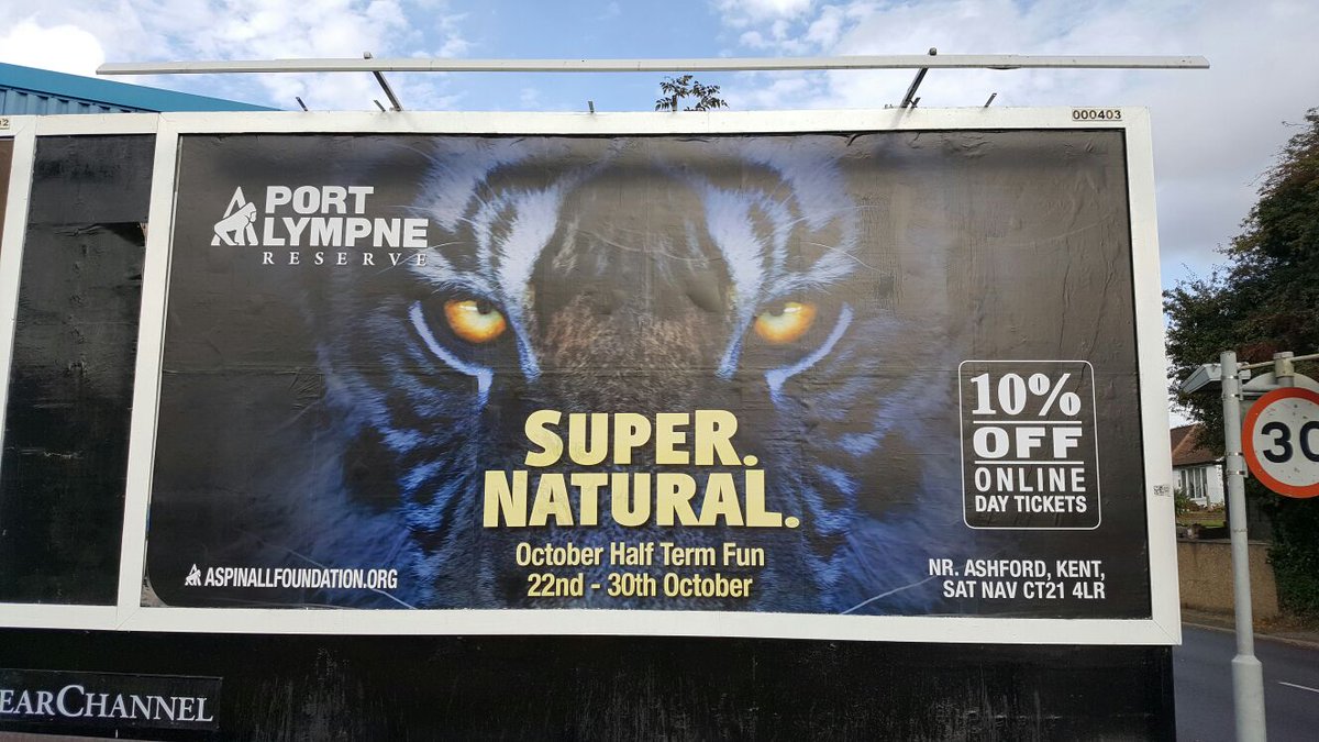 Bhav_T4Media's tweet photo. Looking for somewhere to go this half term?! Check out @howlettspark &amp; @portlympnepark #clearchanneluk #CCUKAds #Supernatural #discount https://t.co/LY74xhApC5