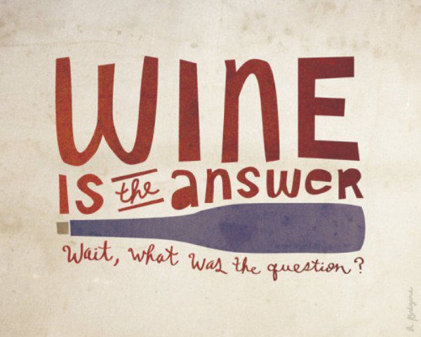 We can relate! Stop in for 1/2 glsases of your favorite vino on today's #WineWednesday!