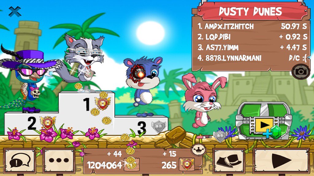 HI7CHx1's tweet photo. Get on my level, son! #funrun2 #Dibi #yimm #Lynnarmani https://t.co/T7fJn7y9wN