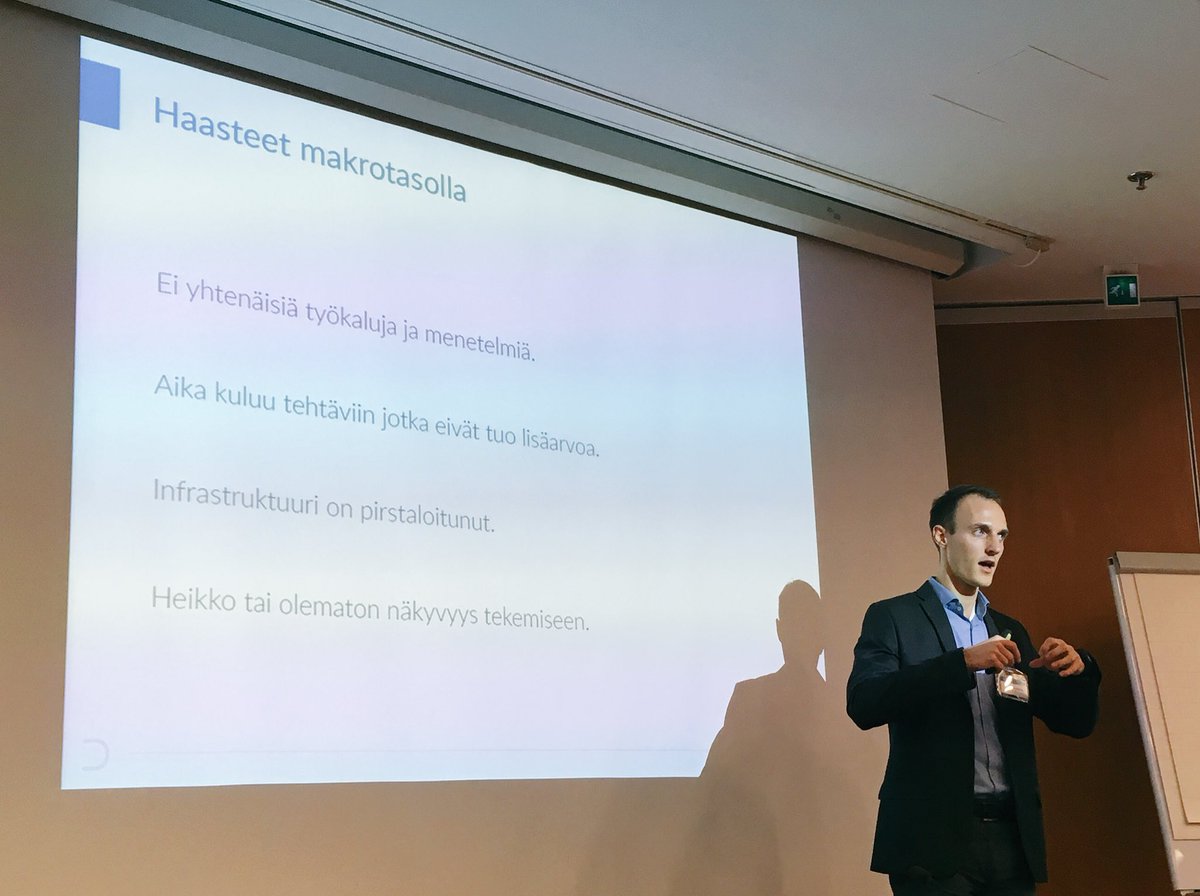 VeikkoNokkala's tweet photo. Perinteiset #organisaatio #haasteet #DevOps #DevOps16 @kontulai @deveoteam https://t.co/oCpYWBubWm