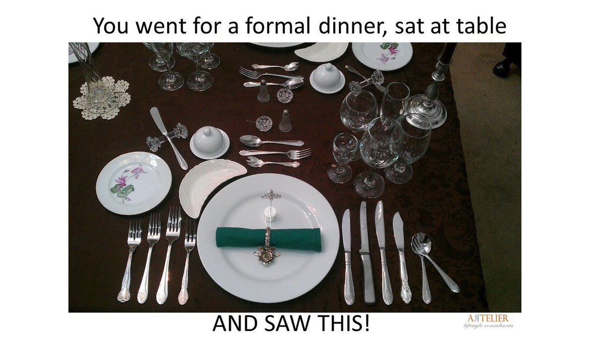 ArtelierStyle's tweet photo. Don't know what to do? Then register for Fine Dining Lessons with @ArtelierStyle and dine with style #FineDiningLessons #Dinewithstyle https://t.co/5id7ao2OmL
