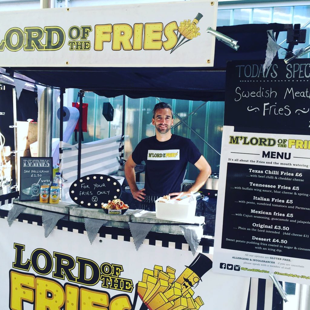 Lordofthefries2's tweet photo. We are back @shopgreenwich today till Sunday. So you've got 5 days to get down here and try the 🍟! 😋😃 https://t.co/OlyS6sM2cV