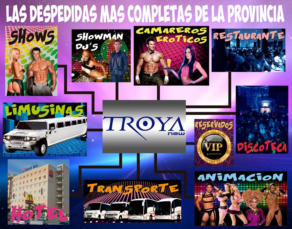 Discoteca Troya Elche:Organización despedidas de solter@. discotecatroya.es #elche #Elda #Alicante