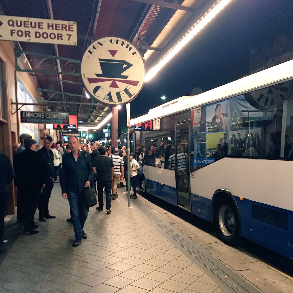 Next stop, the <a href="/Factory_Theatre/">Factory Theatre</a> for the #AIMAS2016 after party! 🎉🍾