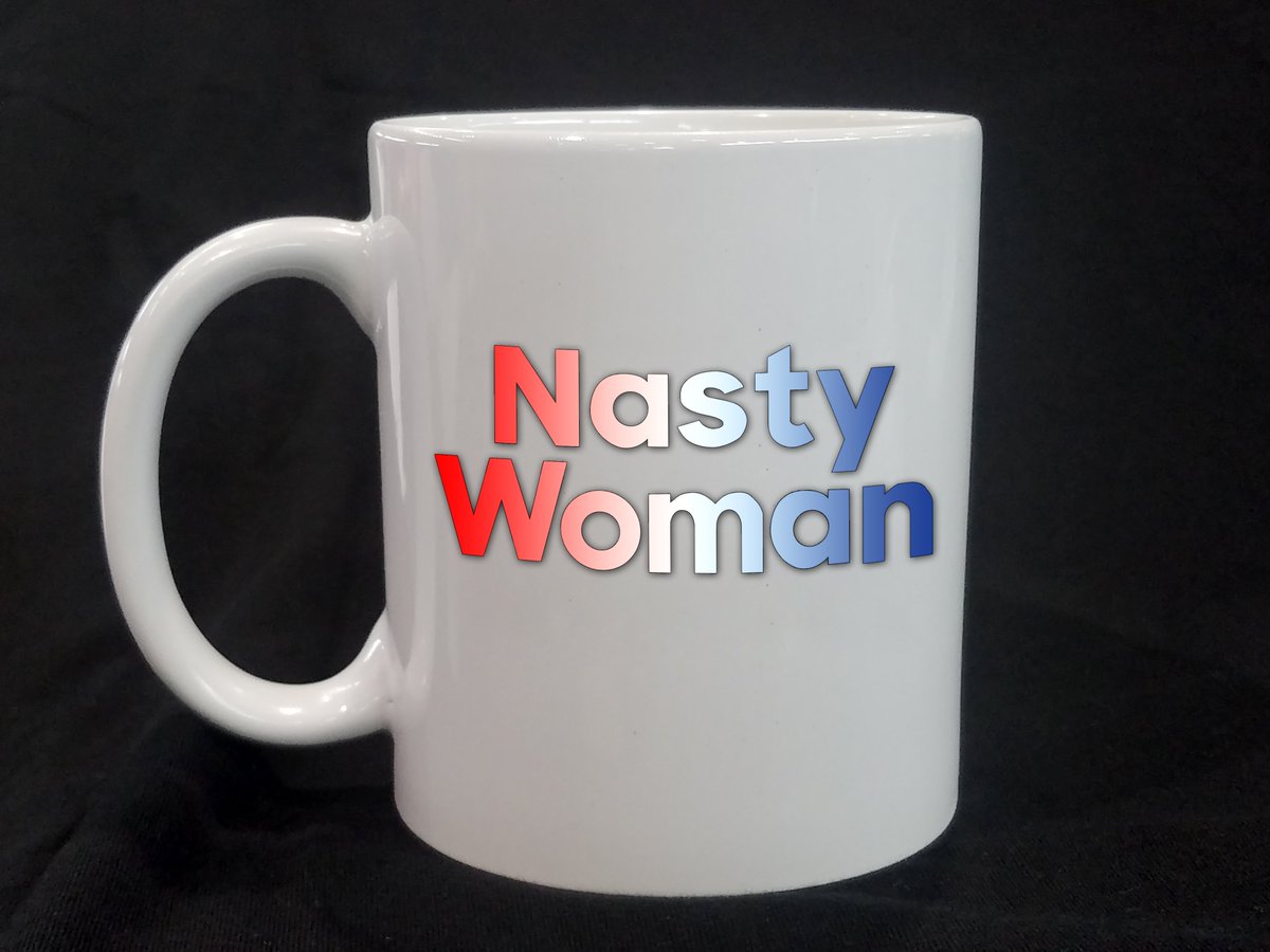 TweetTrendTees's tweet photo. Nasty Women Mugs Too!!   
https://t.co/6o8xTnHMf6
#NastyWoman #NastyWomenVote #NastyWomanMug #HillaryClinton #Vote #Election2016 https://t.co/MbXx8VZqPK