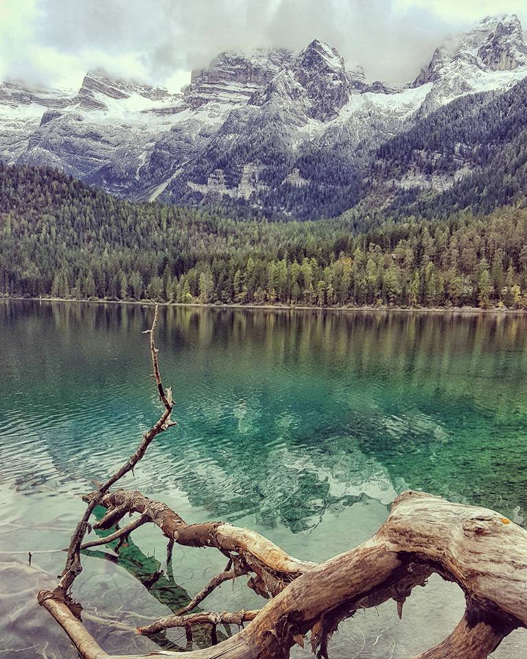 LagodiTovel's tweet photo. La prima spolveratina di neve della nuova stagione sulla catena montuosa del Brenta. Foto scattata il 10 ottobre scorso da Alberto Concini. https://t.co/D7vxnGmX1s