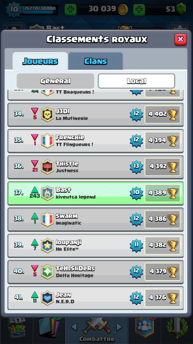 bast_cr's tweet photo. Petit rush de debut de saison trql, 1er lvl fr, entourer de tres bon joueurs ca fait plaisir ! @KiveutcaCR https://t.co/7kjXSC9vJY