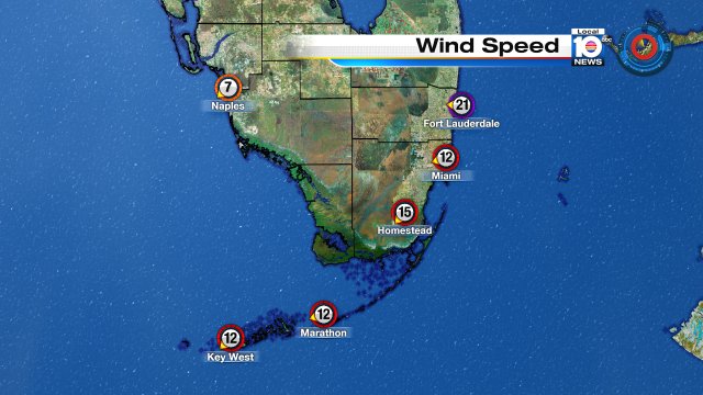 Winds speeding up in #FortLauderdale right now 21 mph east wind #windyWednesday #Flwx https://t.co/dbFwDLbOQM