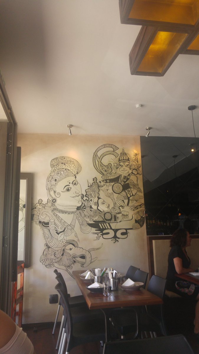 ai_video_s's tweet photo. Just arrived at the awesome @SeelanVandA #Sundoo Indian Tapas restaurant in Sea Point. This place has been on our bucket list for ages. https://t.co/narulyje4p