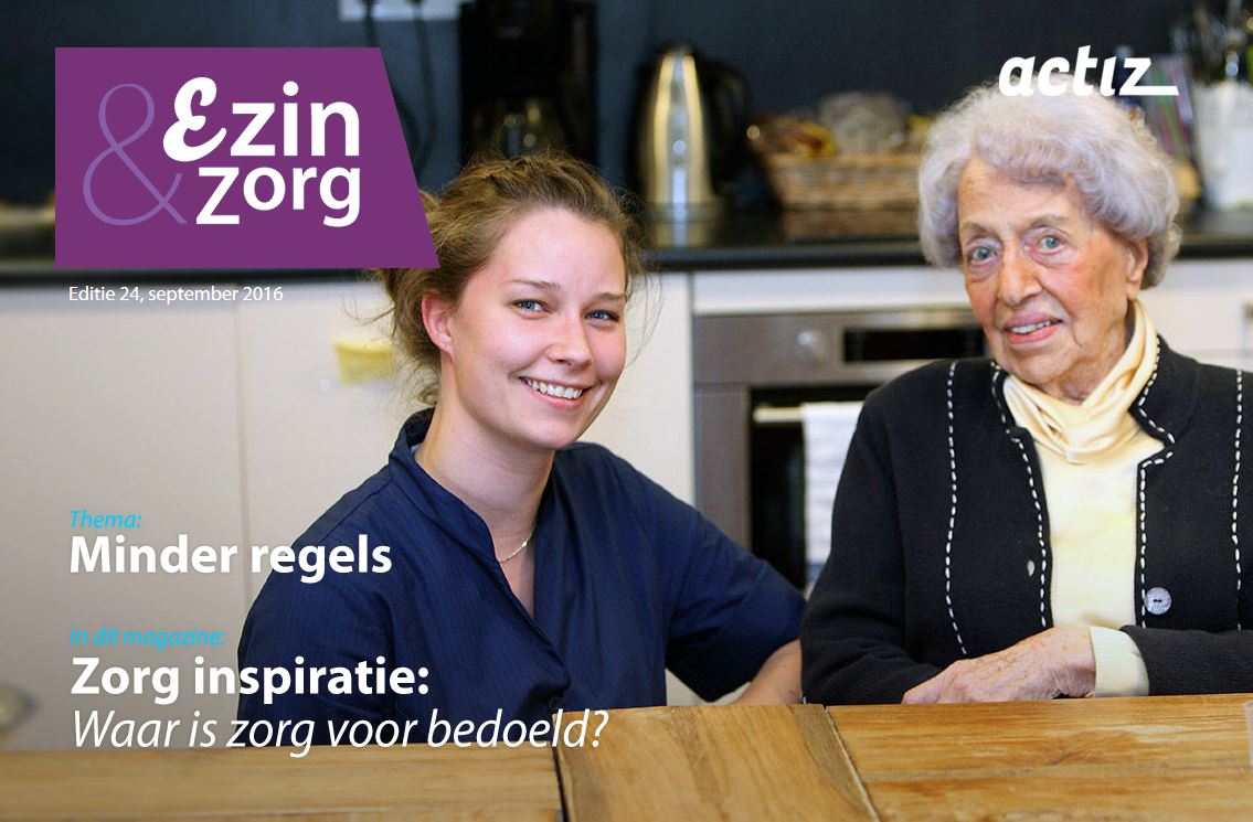 EZinenZorg's tweet photo. Minder regels? Lees de laatste EZin&amp;Zorg! https://t.co/sKXu6YR57y https://t.co/yQPgN6UUtl