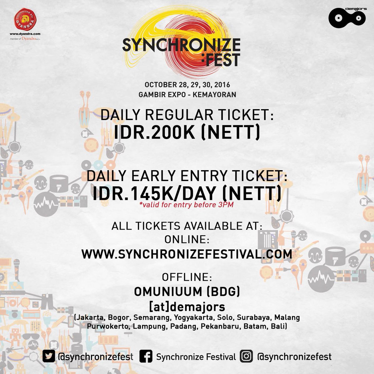 "<a href="/KompasKampus/">Kompas Kampus</a>: Sampai jumpa akhir pekan ini di #SynchronizeFest Anak Kampus :D