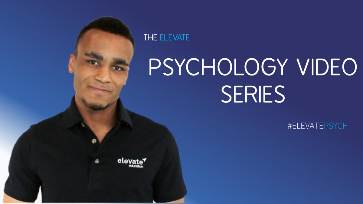 Recognise Munya? He's our presenter and host of the Psych A-level Video Series!

ukstudent.elevateeducation.com/media/video/el…