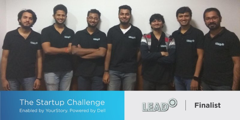 YourStoryCo's tweet photo. Congrats @leadoio for being a finalist at The Dell # Startup Challenge! #DellForStartups @Dell https://t.co/PiihiZHHoU https://t.co/ubpJXpoKw6
