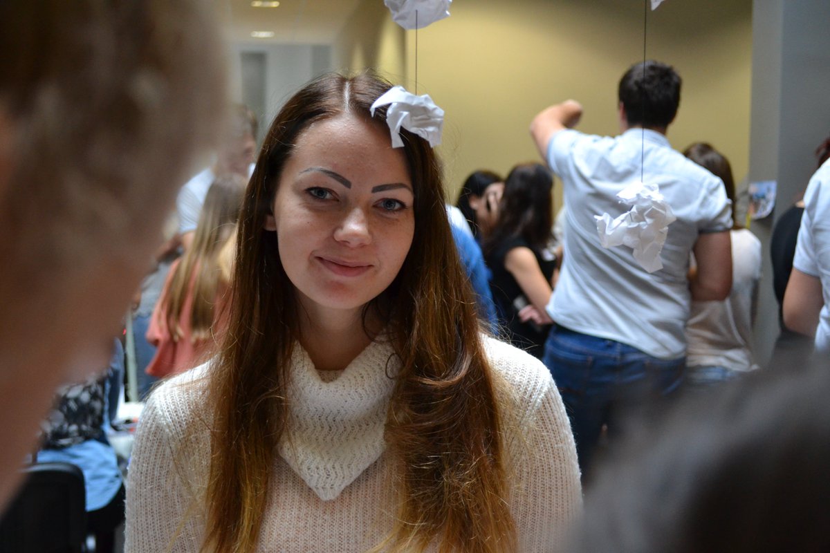 VidzAugstskola's tweet photo. Šodien ViA Inženierzinātņu korpusu pārņema studenti no intensīvā studiju kursa "Management simulation", prezentējot savas idejas.#ViAVOC2016 https://t.co/od2Uv3rXTA