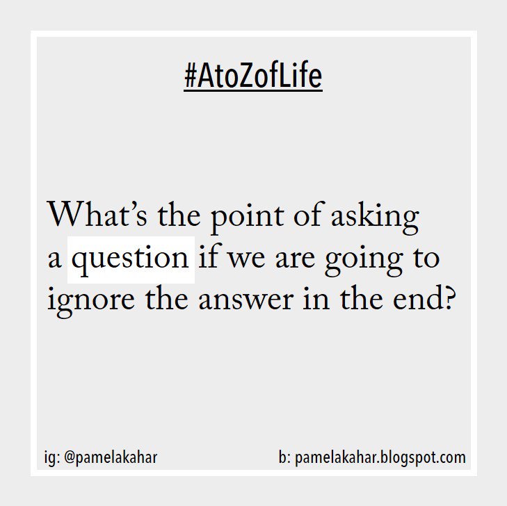 pampreet's tweet photo. #AtoZofLife - Question 
https://t.co/J6FIIVzPkx

#blog #blogpost #writing https://t.co/kJZiaW7Vv2