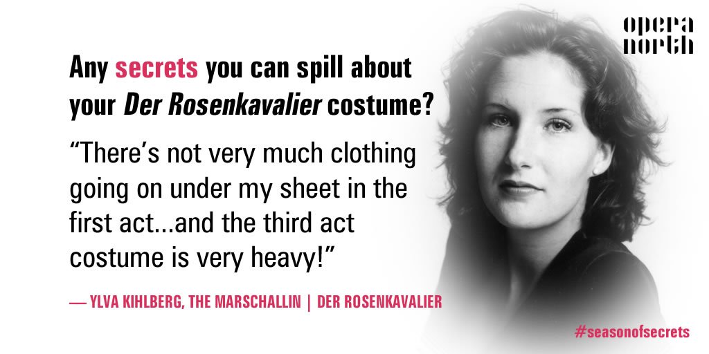 Opera_North's tweet photo. 14. Costume... #castsecrets from #ONRosenkavalier's Ylva Kihlberg
#seasonofsecrets https://t.co/ZlBb2SSzX8