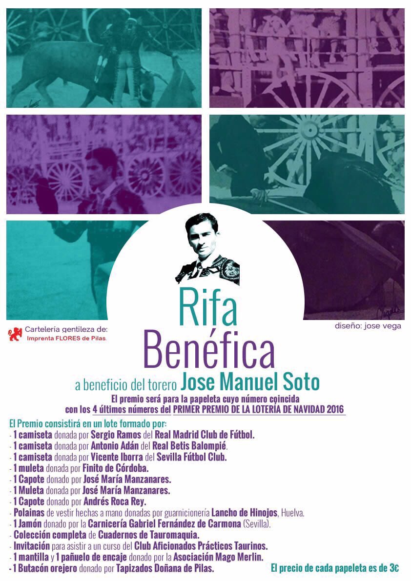 ftorodelidia's tweet photo. Pero hay muchas formas de hacerlo. Hay una rifa benéfica y una fila 0. Cualquier ayuda será bienvenida para José Manuel. ¡Colabora! https://t.co/wB0p9J1ByK