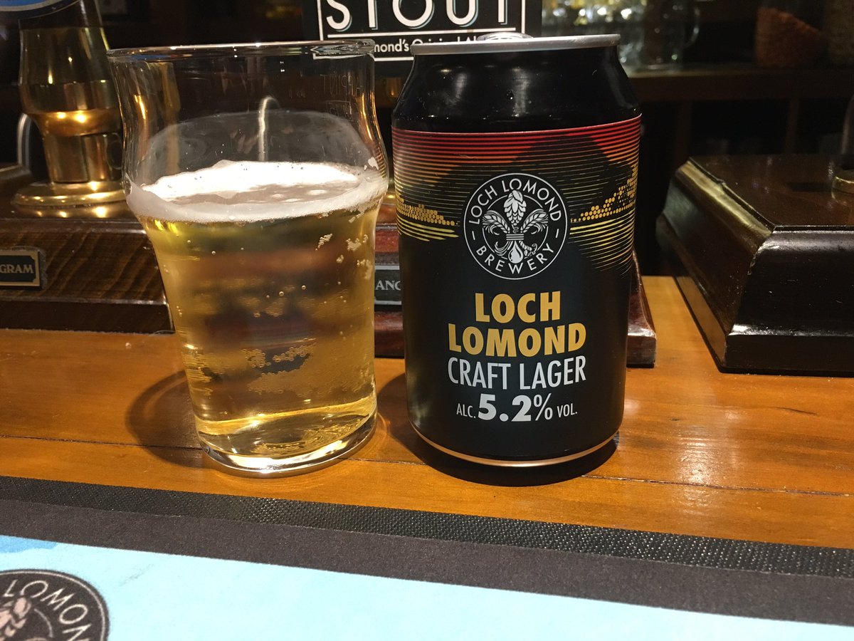 35 years since I left school, but I'm still getting homework! Enough pontificating... time to get the new lager from <a href="/LochLomondBrew/">Loch Lomond Brewery</a> tried:)