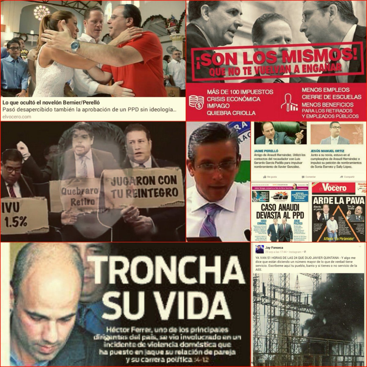 CaminoAlNuevoPR's tweet photo. .@hferrerrios es un Agresor?

El equipo de @DavidBernierPR es un #FracasoParaPR
¡El 8 de noviembre! #DespidelosDelPoder

¡No Te Dejes Coger! https://t.co/XuSYGsCsmY