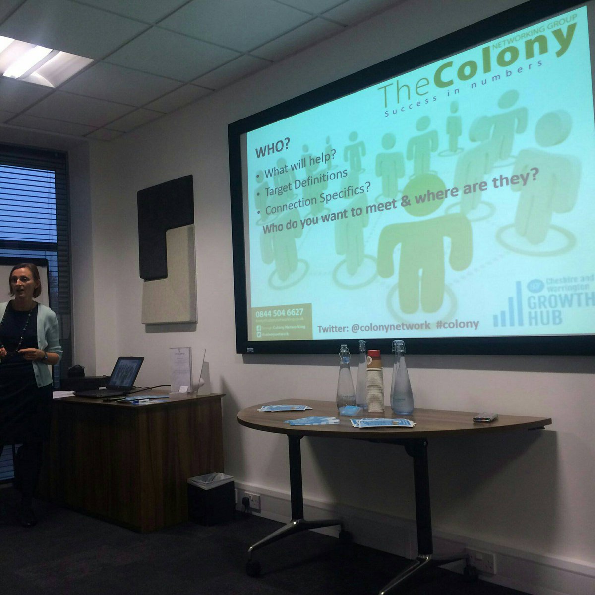 colonynetwork's tweet photo. Thanks @CWBizHub for having me to speak about networking best practice yesterday. Enjoyed the fellow speakers too #peoplewhoknowhow https://t.co/ttxWmDRLXR