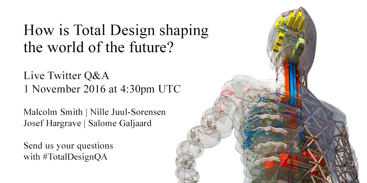 Join Arup Fellow &amp; global leader of masterplanning and urban design, Malcolm Smith, in our #TotalDesignQA on Tuesday ow.ly/64pU305wnY1