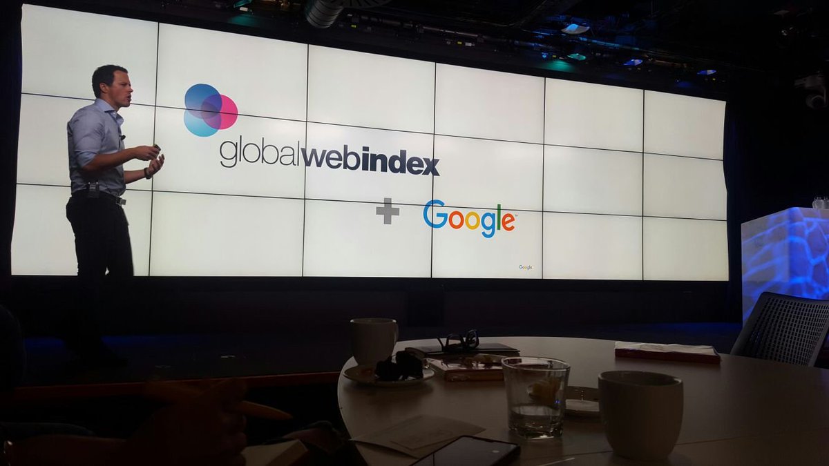 gwidotcom's tweet photo. @google's Fearghal O'Connor presenting at the annual @B2BUK event with the help of GlobalWebIndex data - #b2bgoogle #GlobalWebIndex #Google https://t.co/CRUuLrCeYU