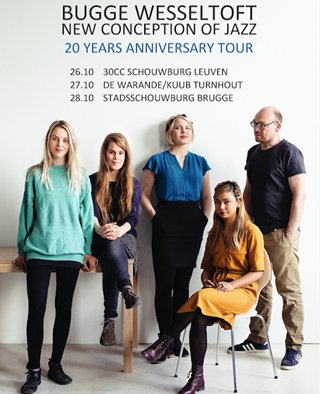 verve7's tweet image. see you tonight @HelloJazzFest #leuven @BuggeWesseltoft and his ladies