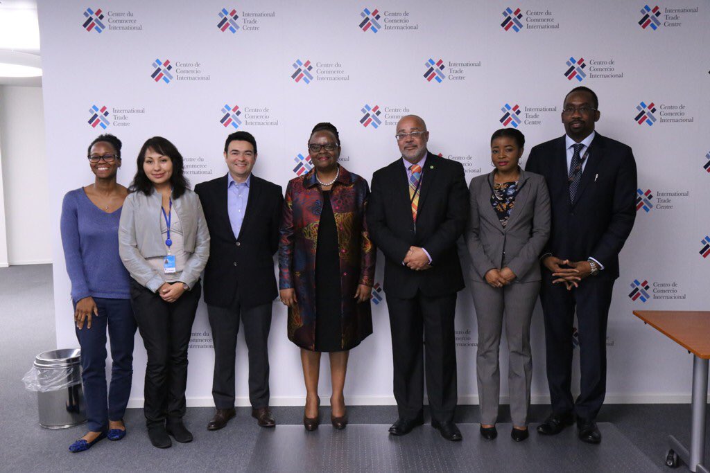 AideWorks's tweet photo. Great discussions with @DidacusJules #OECS and @ITCNews. Esp looking forward to deepening cooperation on #SheTrades https://t.co/cn5nl8nXY2