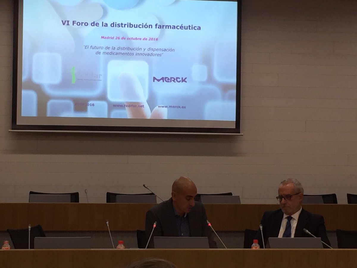 jjorgepoveda's tweet photo. Clausura VI Foro de la Distribucion Farmaceutica @Fedifar @merck_es #FDF2016 https://t.co/BdWeRHhn9t