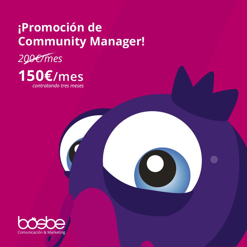 bosbecom's tweet photo. ¿Conoces #bosbe? Somos la agencia de #comunicación y #marketing que estabas buscando, ¡aprovecha nuestra promoción de lanzamiento! https://t.co/iO92fMNWqf