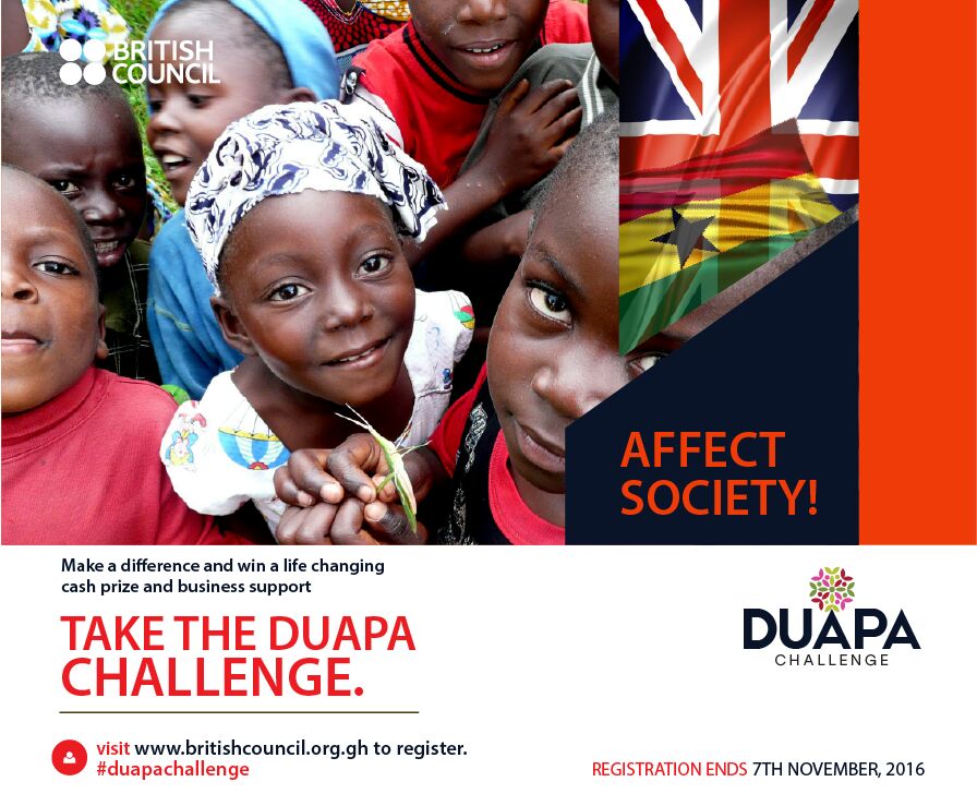Augustt_Lyte's tweet photo. If u are a social entrepreneur, visit https://t.co/YzOBPdEpZu NOW. Register for the #DuapaChallenge and take ur enterprise to the next level https://t.co/fPhA241YEa