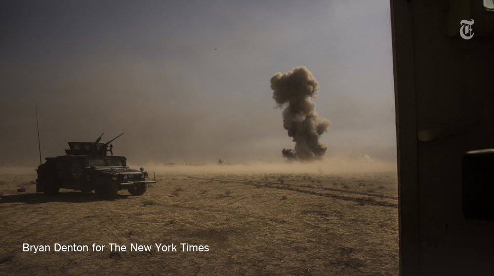 ISIS sent four car bombs. The last one hit <a href="/bdentonphoto/">Bryan Denton</a>. His remarkable story and photos
nyti.ms/2dHGZC9