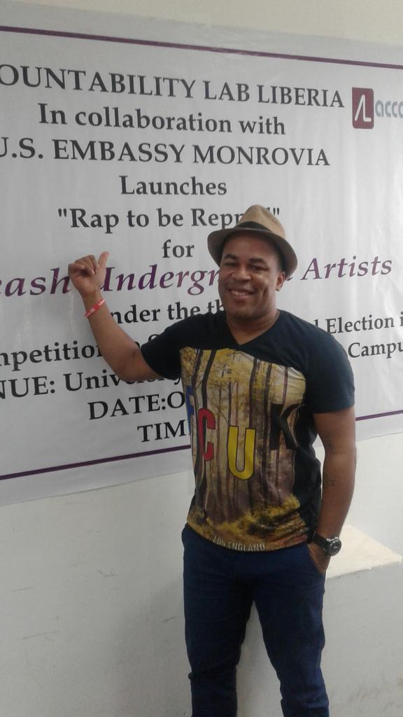 thebrainlaw1's tweet photo. #Liberiafirst @hollywood @star @omuahtee our amazing @DJMasterQuest @AccountLab @USEmbassy @NTikum #Liberiaelection2107 #hipcomusic https://t.co/pLThygt0U4
