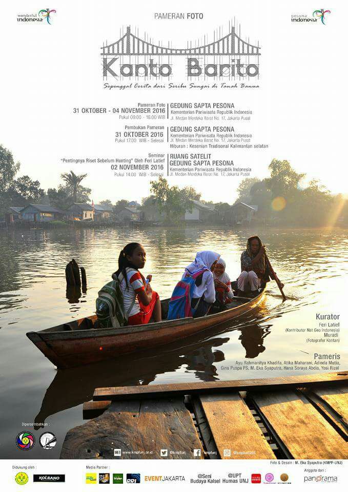 Pameran Foto Kanto Barito "Sepenggal Berita dari Seribu Sungai di Tanah Banua" 
m.facebook.com/story.php?stor…